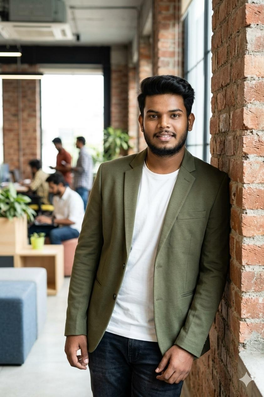 Portrait of Mayur Akalwadi